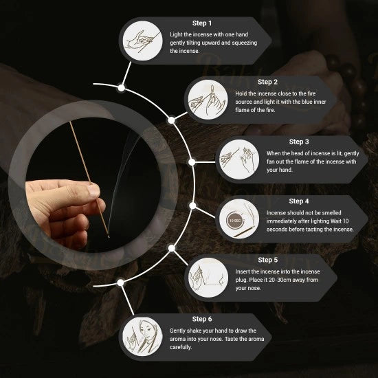 35pcs Bakhory Cambodian Oud Incense Sticks 6mm 16cm (100g) – Extra Strong Smell Oud Bakhoor Sticks