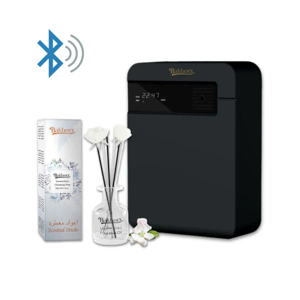 موزع بلوتوث كبير + 120 مل زيت للمساحات الكبيرة