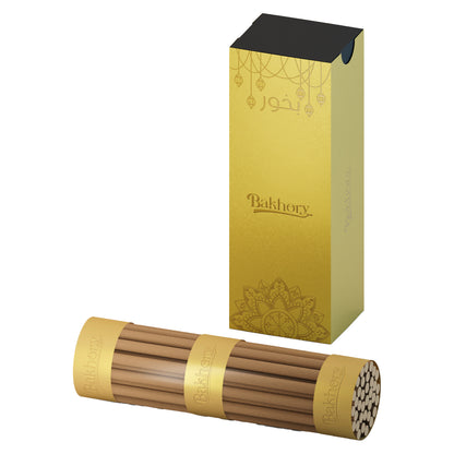 35pcs-Bakhory Cambodian Oud Incense Sticks 6mm 16cm (100g) SA