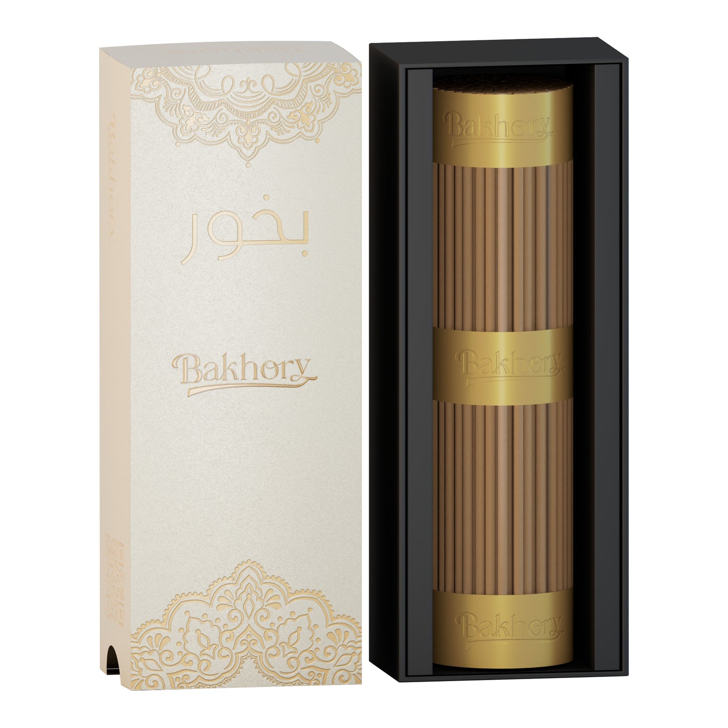 146pcs Bakhory Cambodian Oud Incense Sticks 3mm (100g) – Strong Smell Oud for Home Decoration