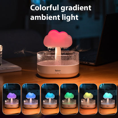 مرطب LED بـ 7 ألوان مستوحى من قطرة المطر