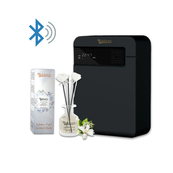 موزع بلوتوث كبير + 120 مل زيت للمساحات الكبيرة