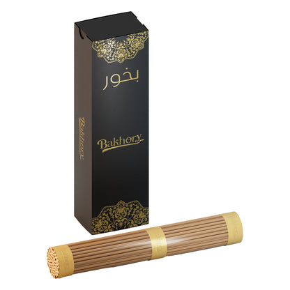 417pcs Bakhory Oud Incense Sticks 1.4mm Thick (100g) – Soft Smell Oud Luxury Gifting Pack