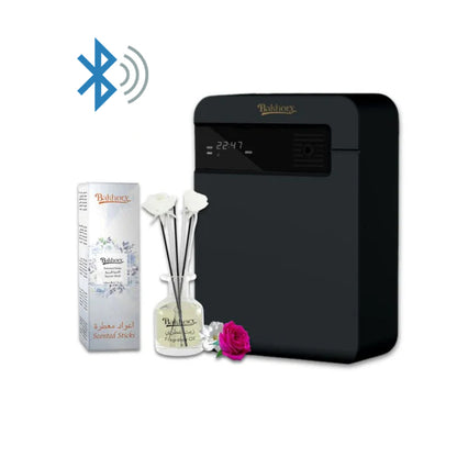 موزع بلوتوث كبير + 120 مل زيت للمساحات الكبيرة