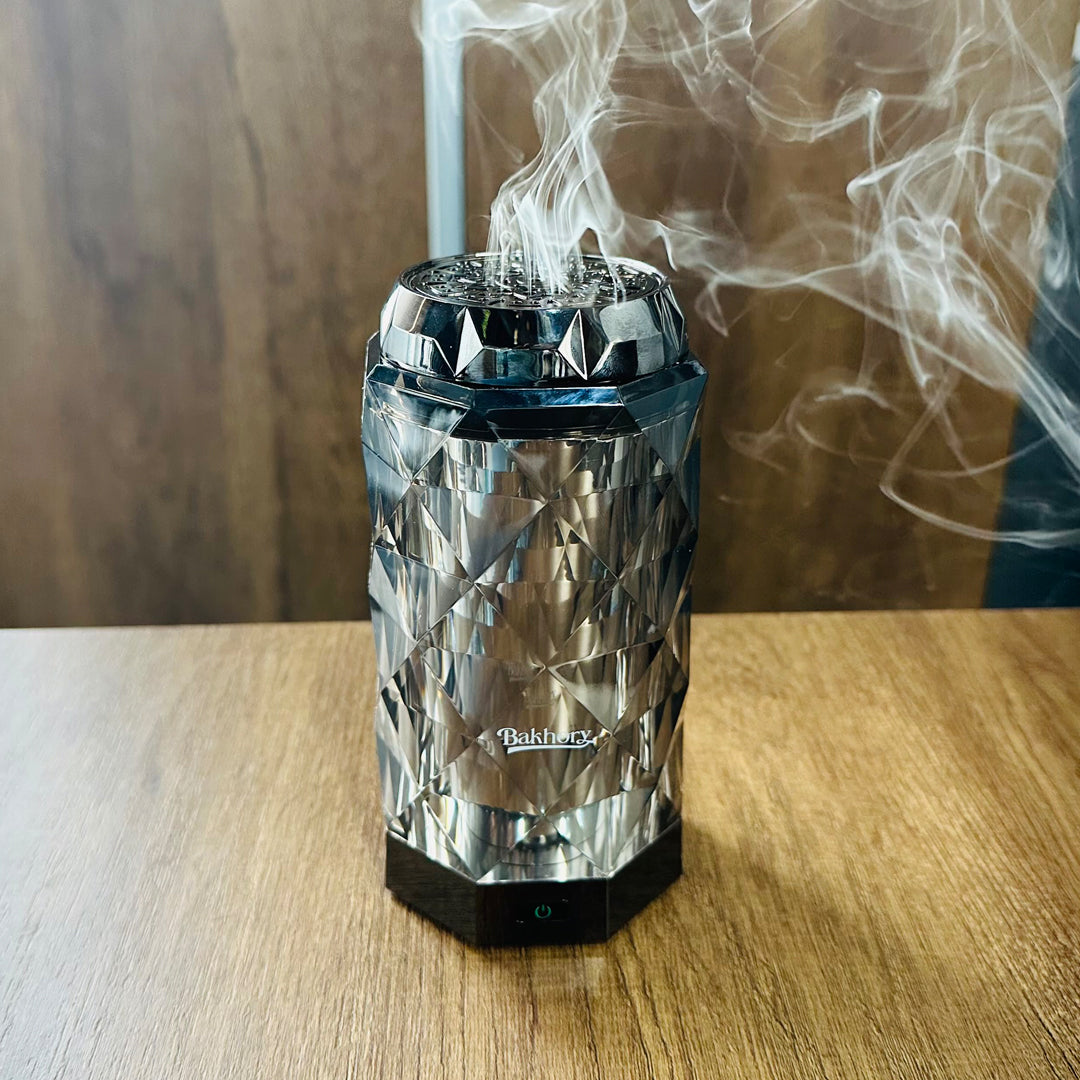 مبخرة بخور قابلة لإعادة الشحن عبر USB - موزع روائح عطرية محمول للمنزل والسيارة والمكتب