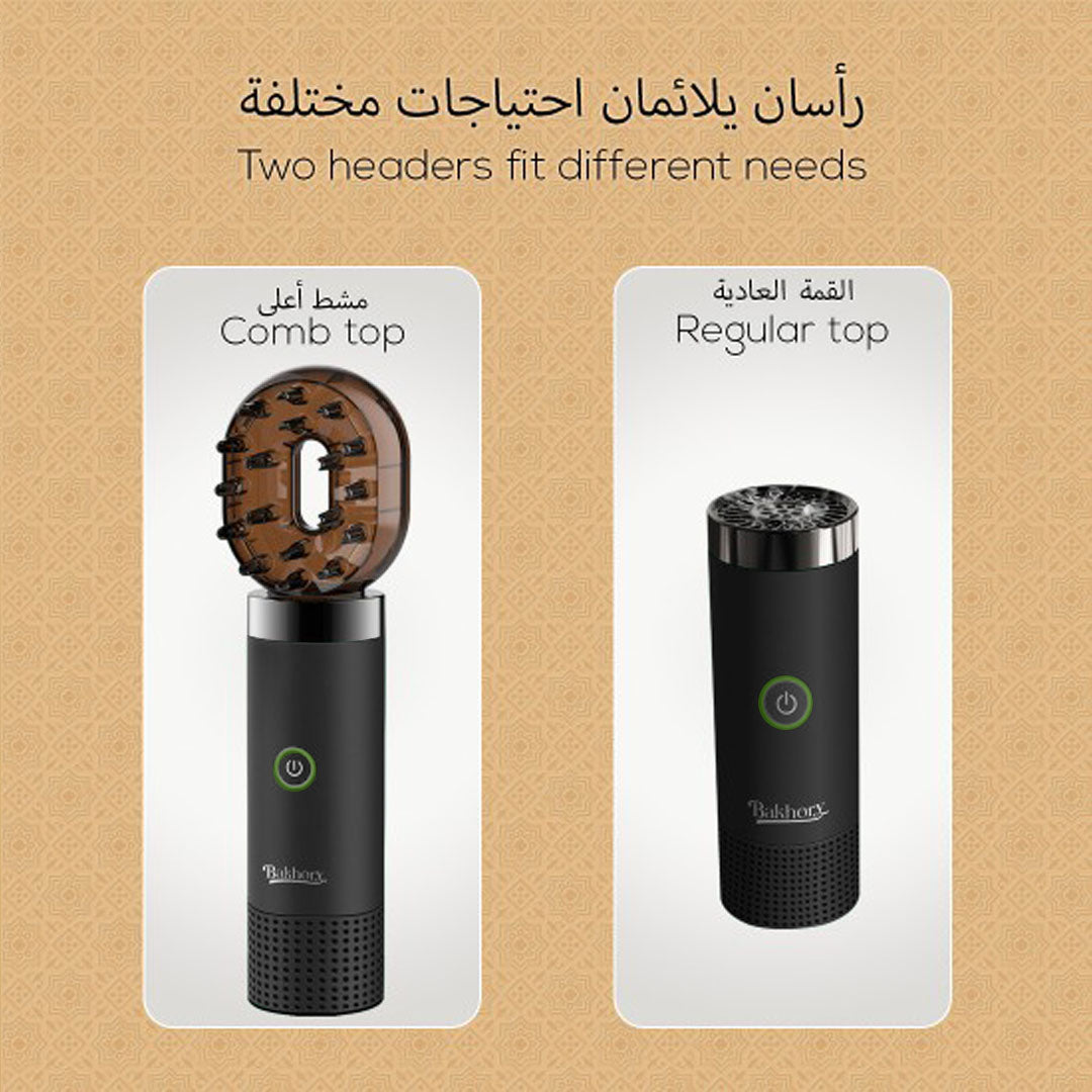 Multifunction Electric incense burner with hair comb