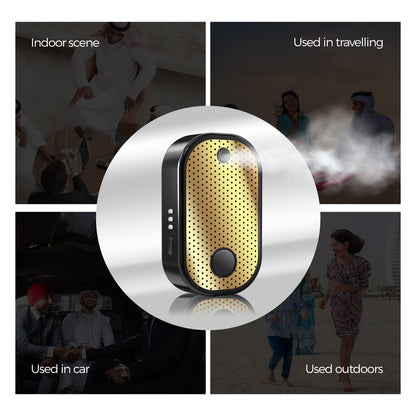 جهاز بخور ذكي محمول يحول زيت العود إلى بخور