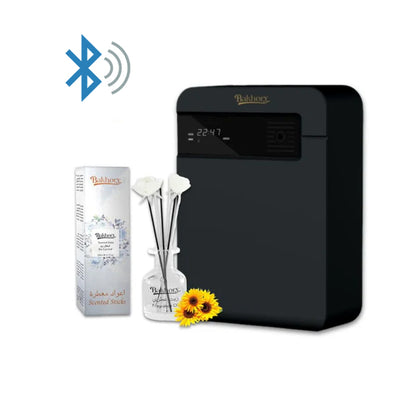 موزع بلوتوث كبير + 120 مل زيت للمساحات الكبيرة