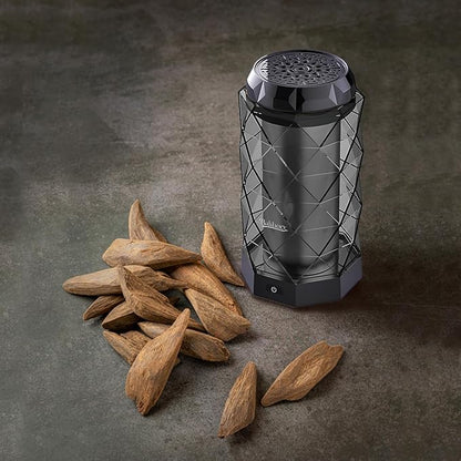 مبخرة بخور قابلة لإعادة الشحن عبر USB - موزع روائح عطرية محمول للمنزل والسيارة والمكتب