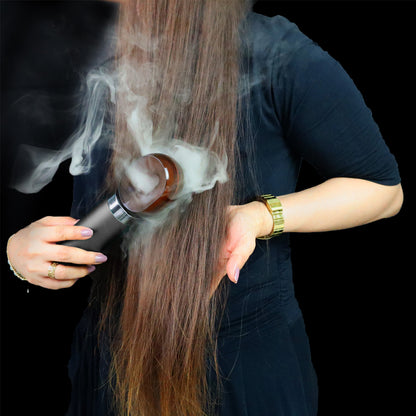 Multifunction Electric incense burner with hair comb