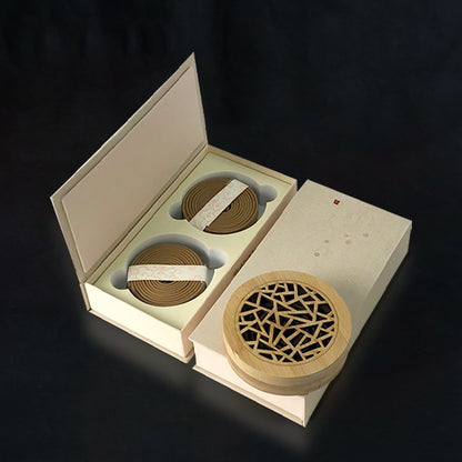 Bakhory Cambodian 4H Round Oud Incense Sticks (FREE burner) SA