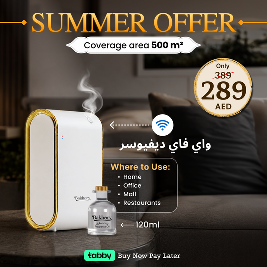 Luxury Design WIFI / Bluetooth Diffuser Combo With 120ml oil