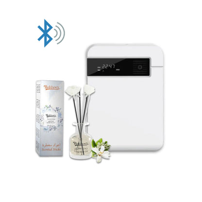 موزع بلوتوث كبير + 120 مل زيت للمساحات الكبيرة
