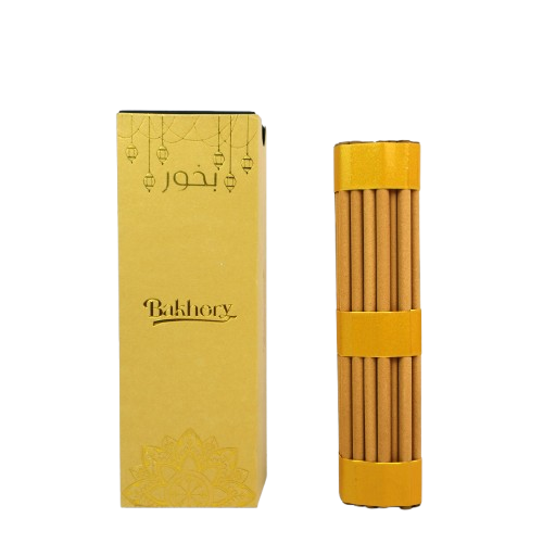 35pcs-Bakhory Cambodian Oud Incense Sticks 6mm 16cm (100g) SA