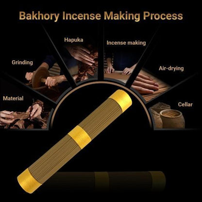 417pcs Bakhory Oud Incense Sticks 1.4mm Thick (100g) – Soft Smell Oud Luxury Gifting Pack