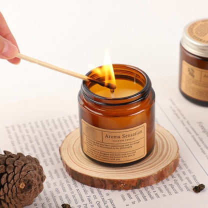 طقم شموع معطرة بخورى 3 قطع