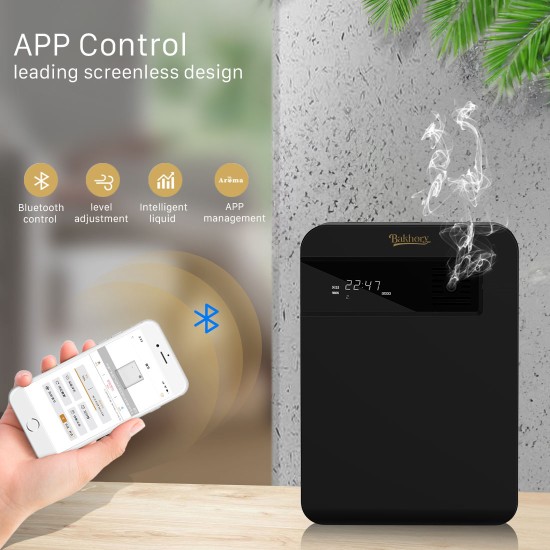 Smart Bluetooth Aromatherapy System with Variable Fan Speeds